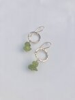 Within HAMMERED ORB Earring - Peridot