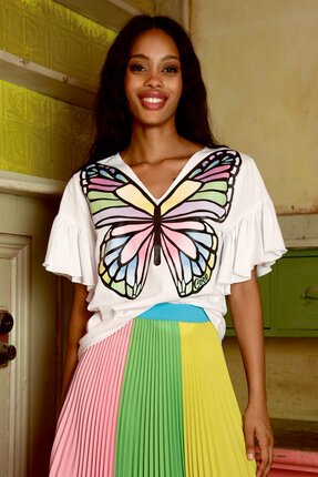 Coop BORN TO BUTTERFLY T-Shirt-shirts-Diahann Boutique