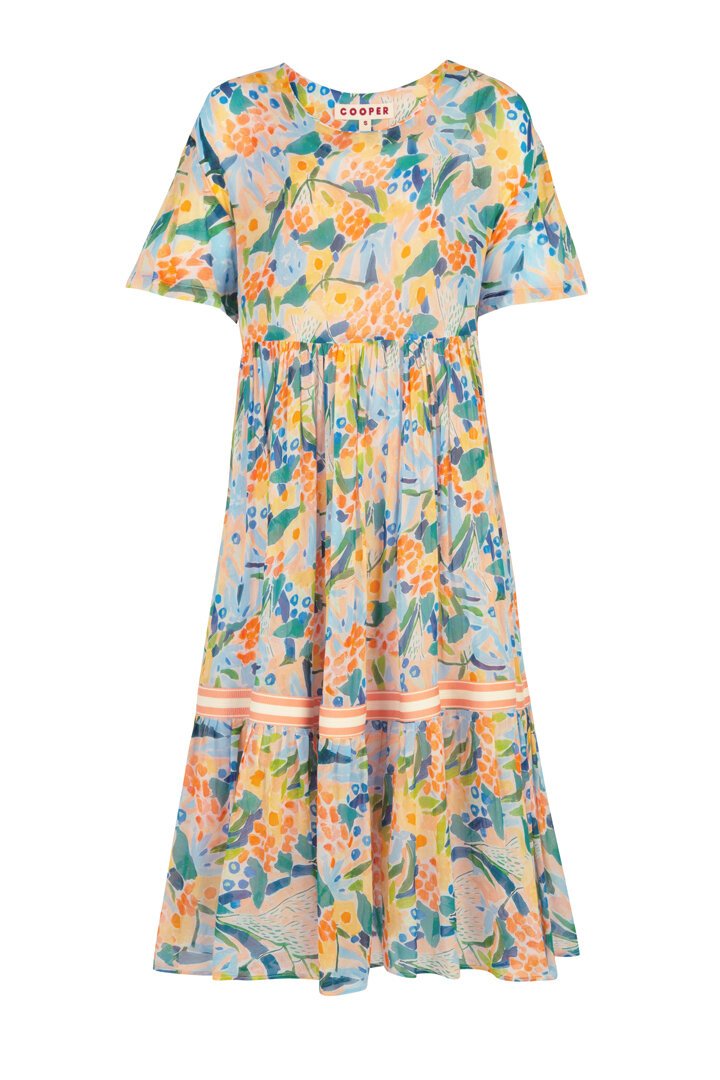 Cooper BLUE IVY Dress - Dresses : Diahann Boutique - COOPER S23