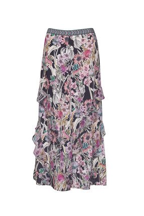 Loobie's Story DECOUPAGE Skirt-skirts-Diahann Boutique