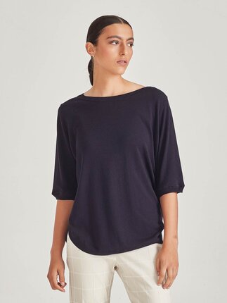 Sills ALEXANDRIA KNIT Tee-tops-Diahann Boutique