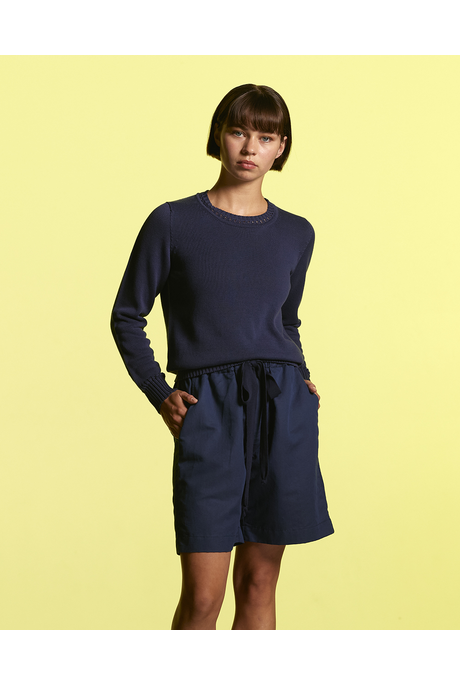 Standard Issue COTTON LATTICE LINK Pullover