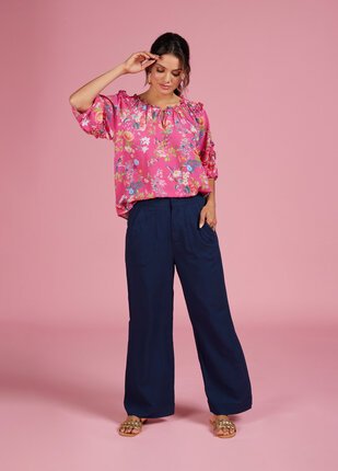 Loobie's Story FLORALE Blouse-tops-Diahann Boutique