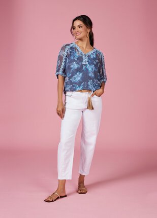 Loobie's Story SHIBORI Top-tops-Diahann Boutique
