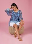 Loobie's Story SHIBORI Blouse