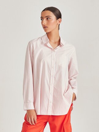 Sills BOYFRIEND STRIPE Shirt-tops-Diahann Boutique