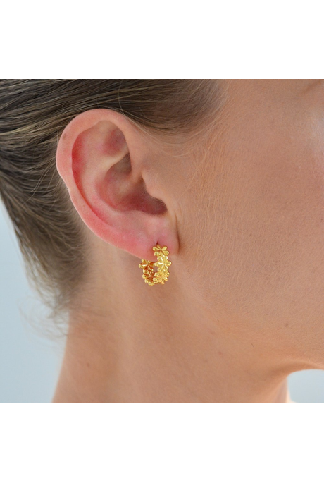 Linda Tahija Staple Hoop Earrings - Silver
