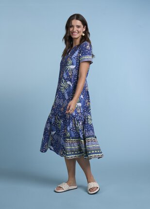 Madly Sweetly BLUE LAGOON MIDI Dress-dresses-Diahann Boutique