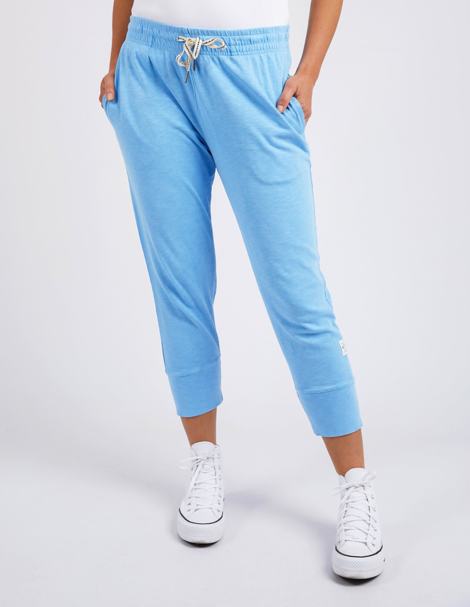 Fundamental Brunch Cotton Pant - White