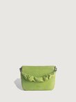 Yu Mei SCRUNCHIE VI Kiwi Suede Bag