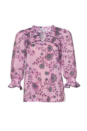 Loobies Story ADORNMENT BLOUSE-tops-Diahann Boutique
