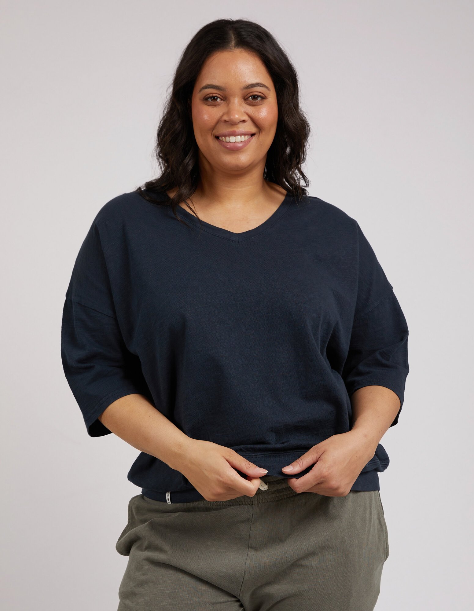 Mazie V Neck Sweatshirt