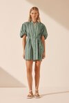 Shona Joy Kimberly Short Sleeve Mini Dress