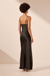 Shona Joy LETICIA SILK LACE SPLIT MAXI Dress