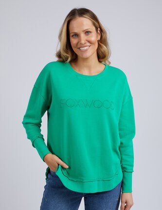 Foxwood SIMPLIFIED Crew-tops-Diahann Boutique