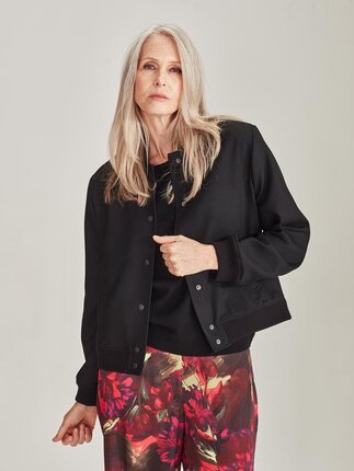 Caroline Sills COHEN WOOL BOMBER Jacket-jackets-and-coats-Diahann Boutique