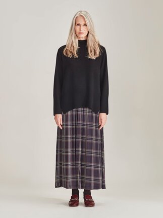 Caroline Sills LILOU CHECK Skirt-skirts-Diahann Boutique