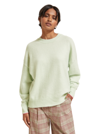 Scotch and Soda FUZZY CREWNECK Pullover-jumpers-Diahann Boutique