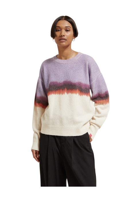 Scotch and Soda FUZZY COLOURBLOCK Pullover