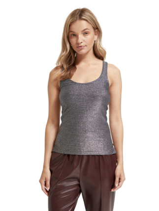 Scotch and Soda GLITTER Tank-tops-Diahann Boutique