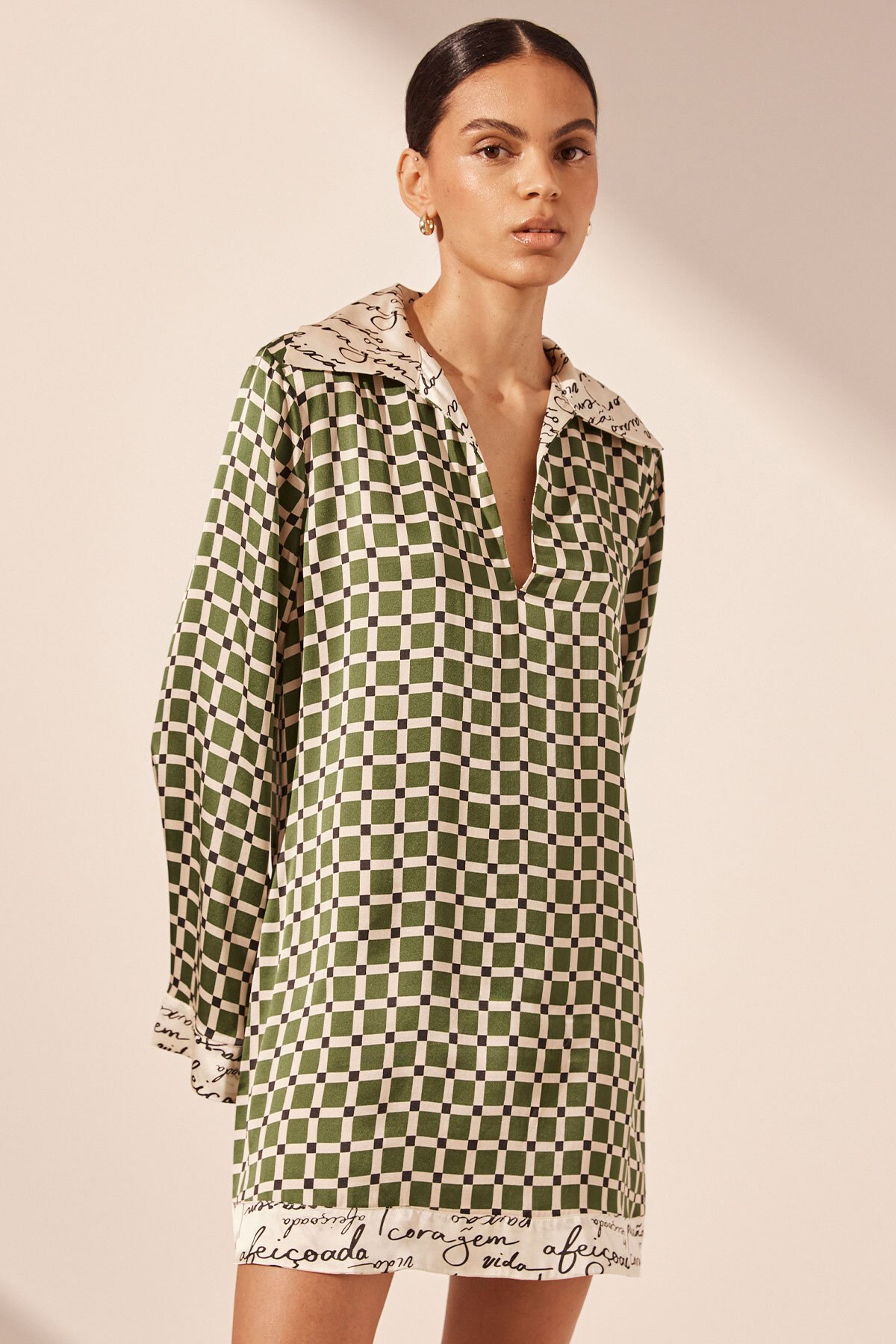 Shona Joy KAHLO SILK CONTRAST MINI Dress - Dresses : Diahann Boutique - Shona  Joy W24