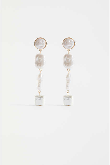 Earring Drop Arens Dark Olive - Elk Accessories