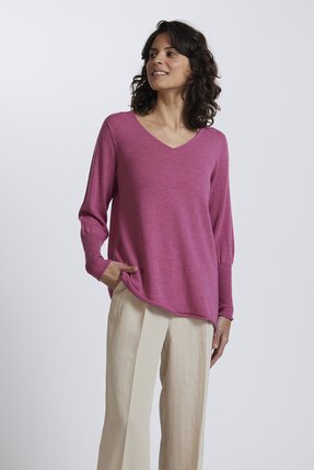 Royal Merino A-LINE V NECK Jumper [4 Colours]-jumpers-Diahann Boutique