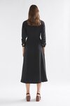 Elk EDITA Wrap Dress BLACK