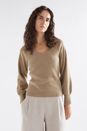 Elk LYSA Sweater SAND-jumpers-Diahann Boutique