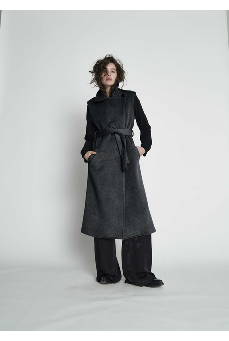 New Lands SLEEVELESS TRAVELLER Trench