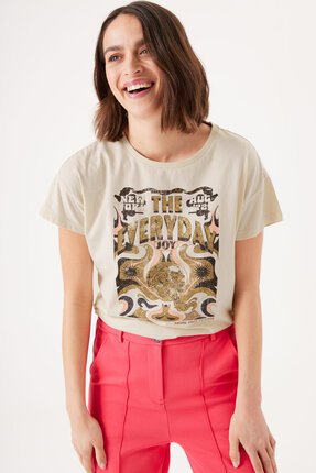 Garcia WHITECAP T-Shirt-tops-Diahann Boutique
