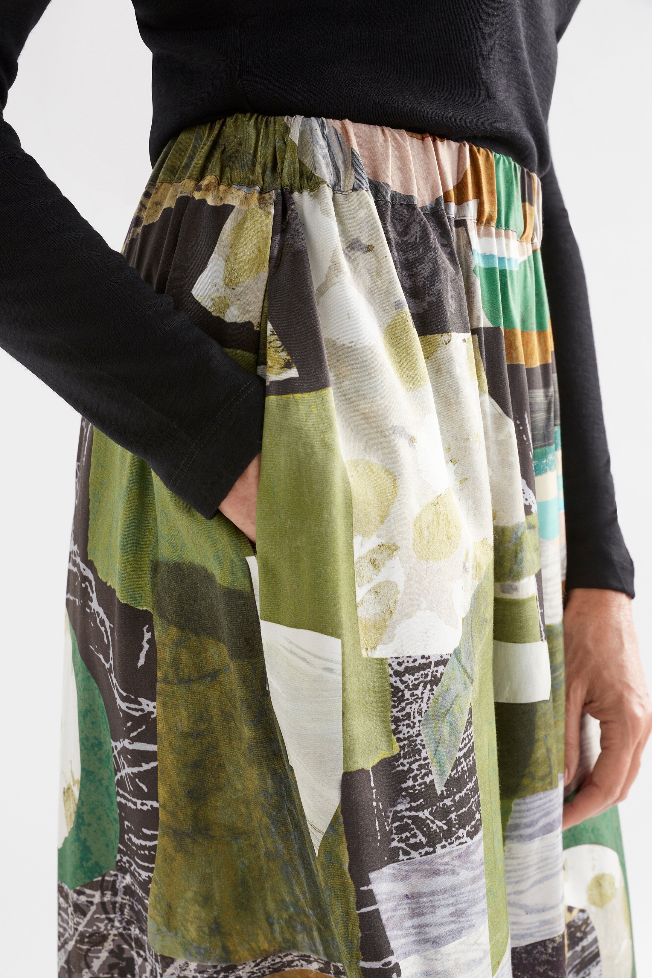 Elk Ilta Skirt - Black