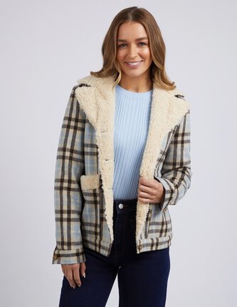 Foxwood DEMI CHECK Jacket-jackets-and-coats-Diahann Boutique