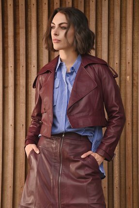Cooper LOVE LEATHERS Jacket-jackets-and-coats-Diahann Boutique