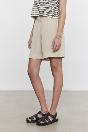 Velvet FRANCIS Linen Short(2 Colours)-shorts-Diahann Boutique