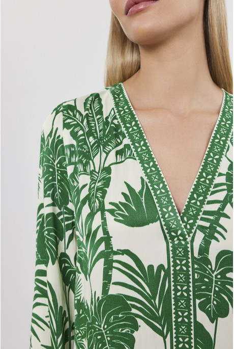 MONNA PALM DRESS