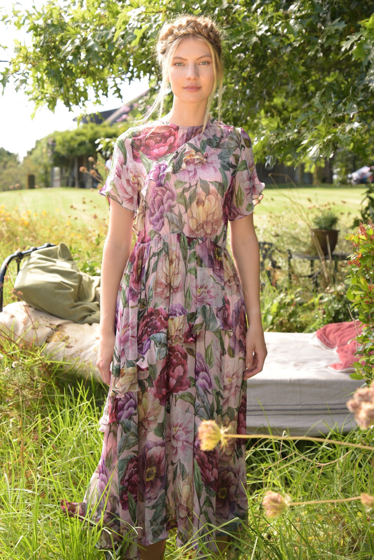 falling for you dress Falling For You Floral Mini Dress main image 1