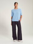 Carolines Sills STEPHAN OPEN KNIT Tee