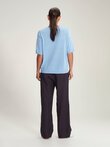 Carolines Sills STEPHAN OPEN KNIT Tee