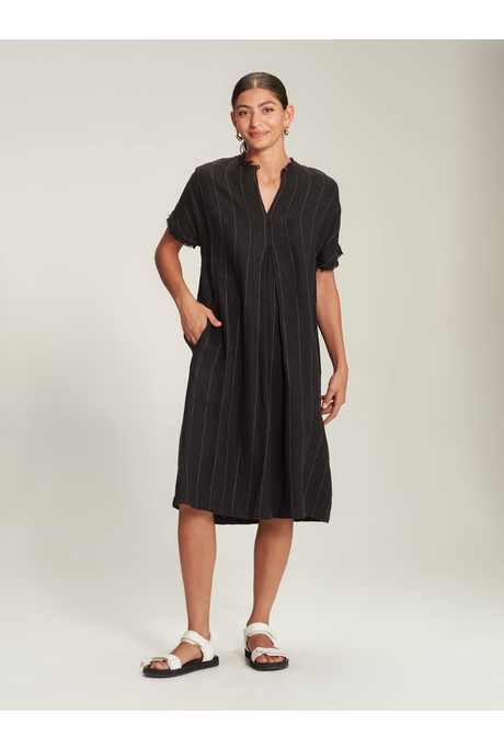 Caroline Sills ADARA PINSTRIPE Dress