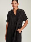 Caroline Sills ADARA PINSTRIPE Dress
