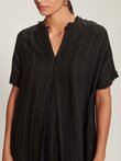Caroline Sills ADARA PINSTRIPE Dress