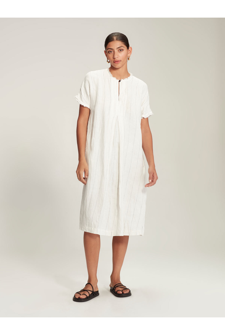 Caroline Sills ADARA PINSTRIPE Dress