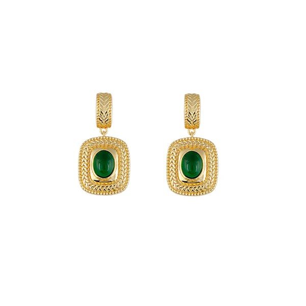 Kinny Earrings in Green Kinny Earrings in Green