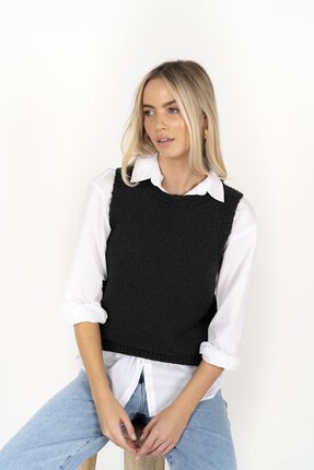 Humidity GALE Vest-jumpers-Diahann Boutique