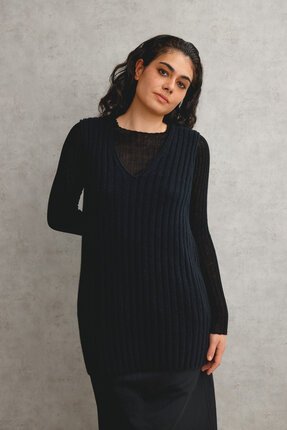 Standard Issue OKEWA RIB Vest [2 Colours]-tops-Diahann Boutique