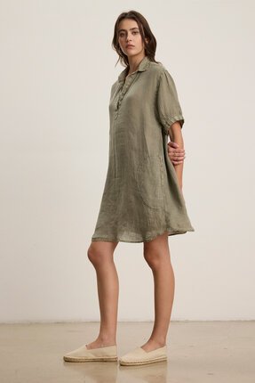 Velvet STELLA LINEN Dress-dresses-Diahann Boutique