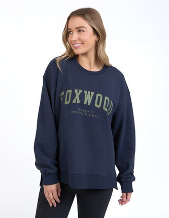 Foxwood INTERVAL Crew-tops-Diahann Boutique