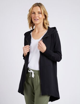 Elm MARA ZIP Hoodie-tops-Diahann Boutique