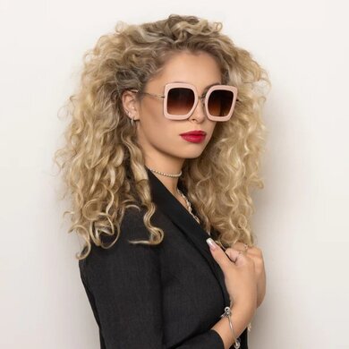 Happy To Sit On Your Face CHLOE SMOKED ROSE-accessories-Diahann Boutique